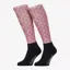 LeMieux Adult Clea Footsie Socks - Peony