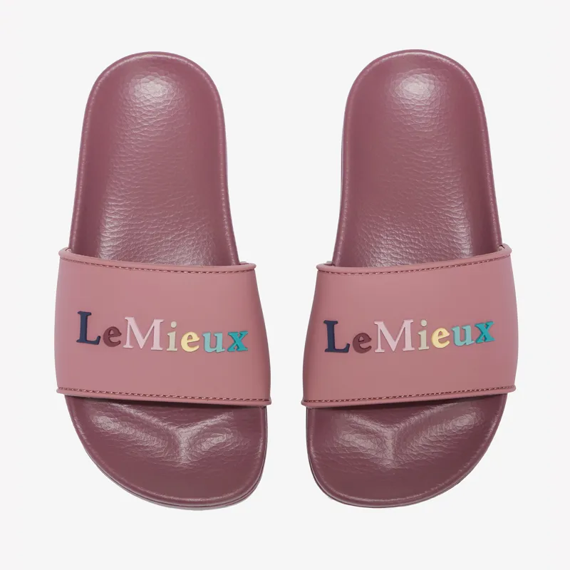 LeMieux Young Rider Sliders - Blossom-1