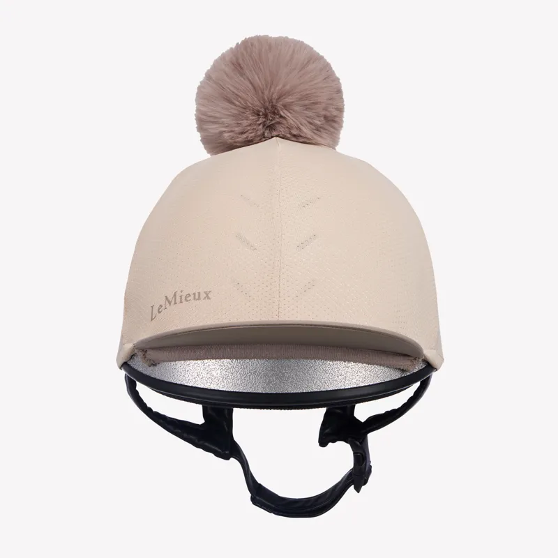 LeMieux Maria Mesh Hat Silk - Almond-1