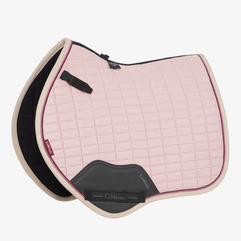 LeMieux Mini Suede Close Contact Square - Blossom