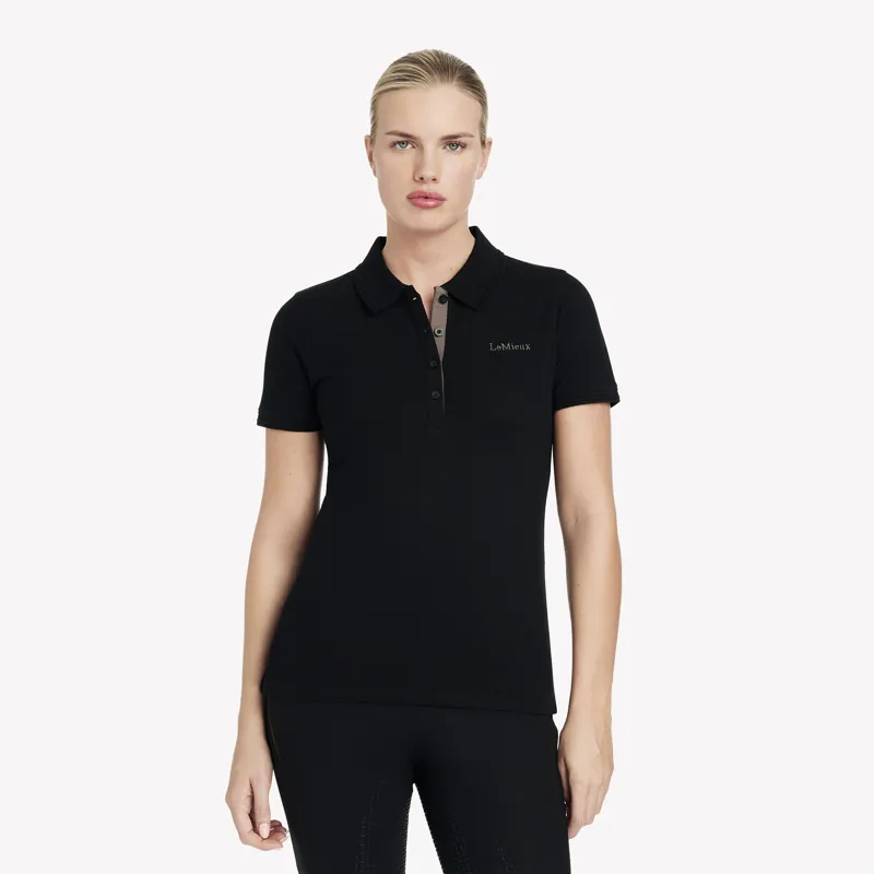 LeMieux Classique Polo Shirt - Black