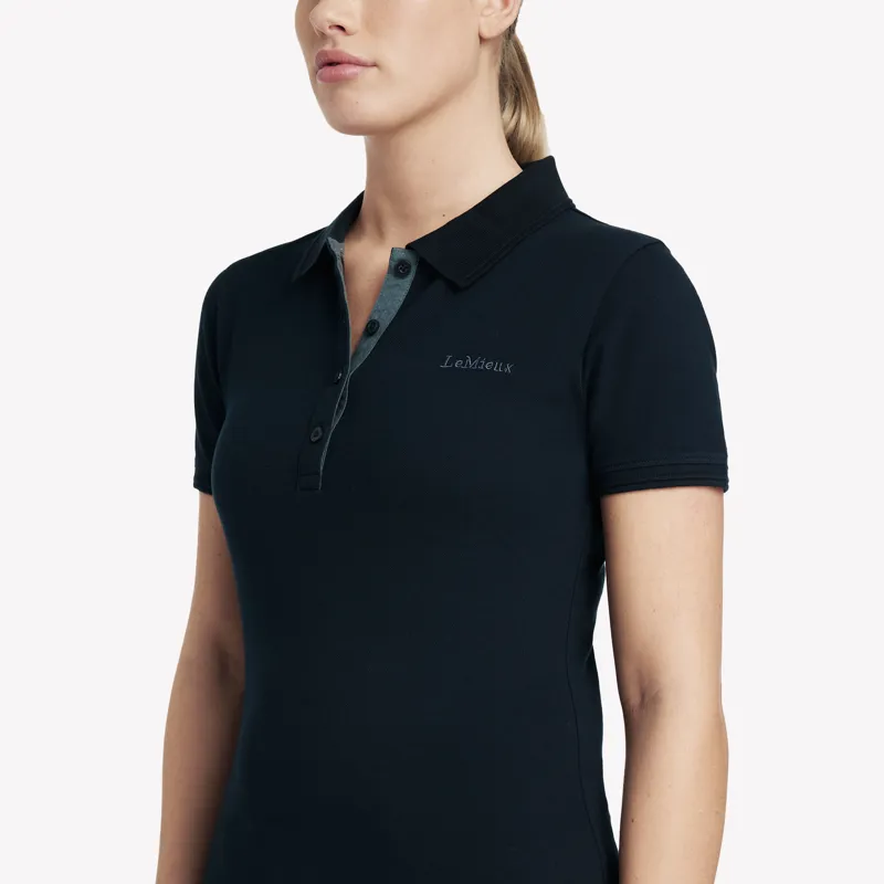 LeMieux Classique Polo Shirt - Navy-1