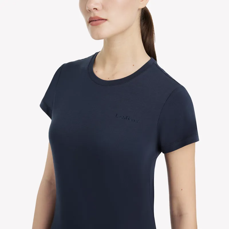 LeMieux Ladies Classique T-Shirt - Navy-1