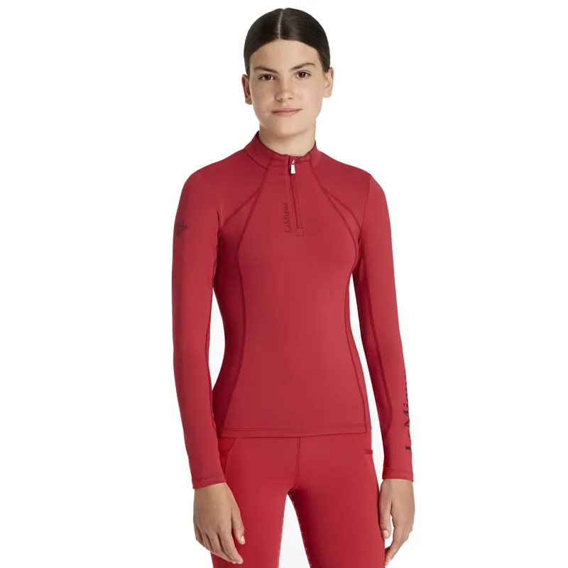 LeMieux Young Rider Classique Base Layer - Chilli-1