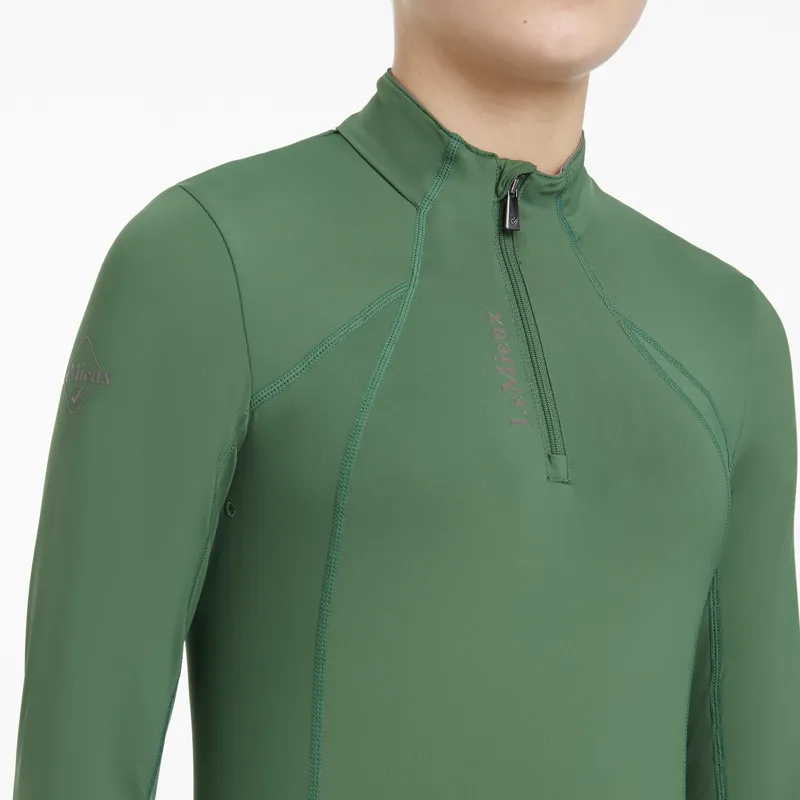 LeMieux Young Rider Classique Base Layer - Hunter Green-3