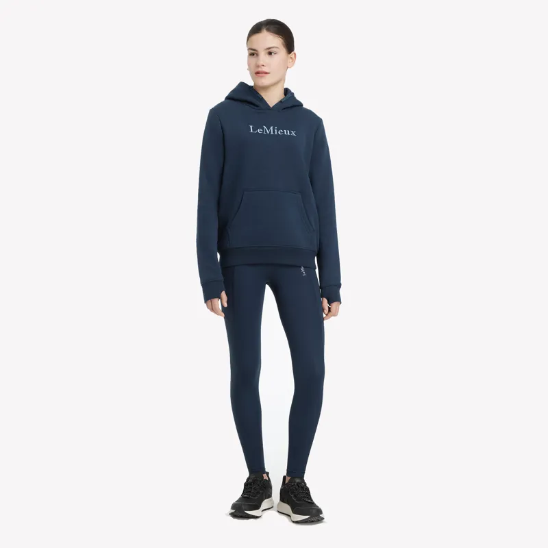 LeMieux Young Rider Classique Hoodie - Navy-4