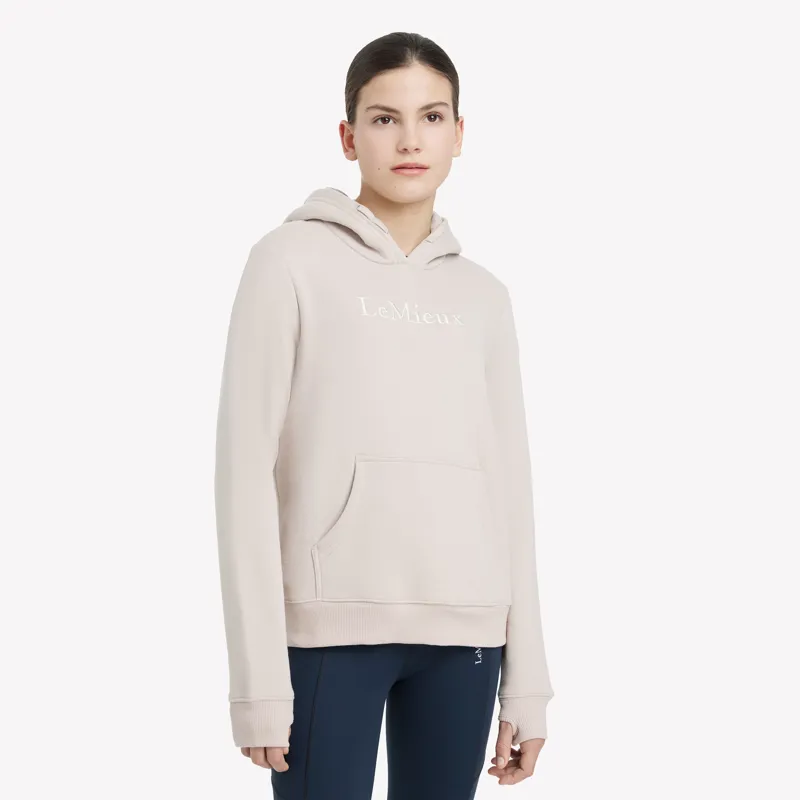 LeMieux Young Rider Classique Hoodie - Stone-1