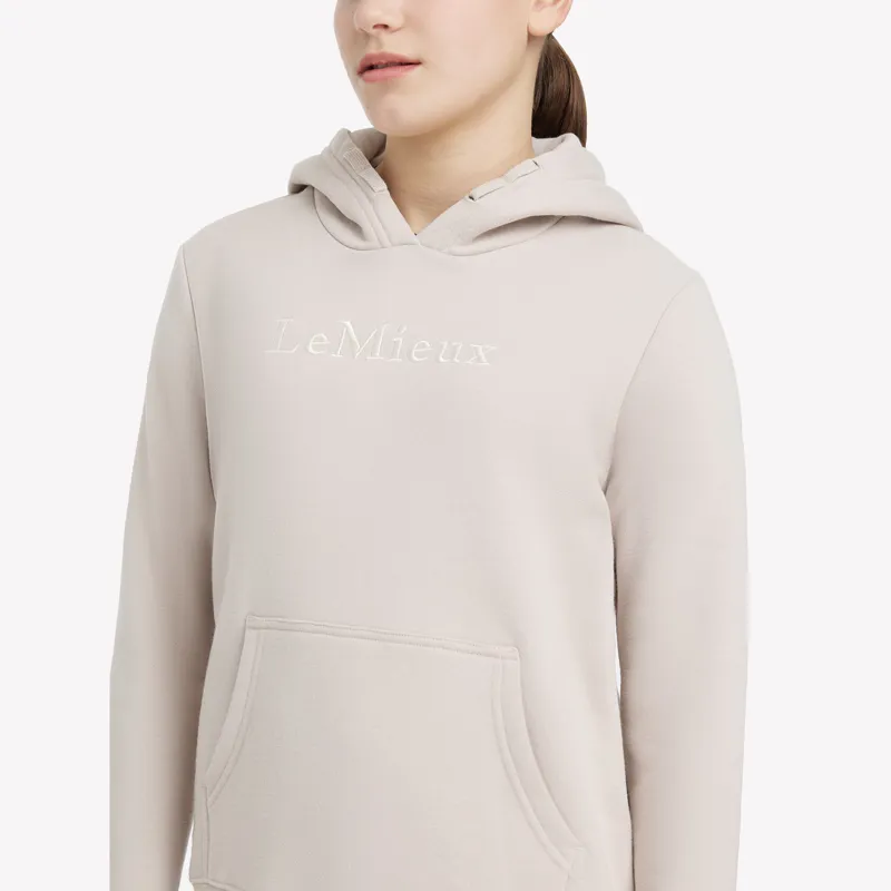LeMieux Young Rider Classique Hoodie - Stone-2