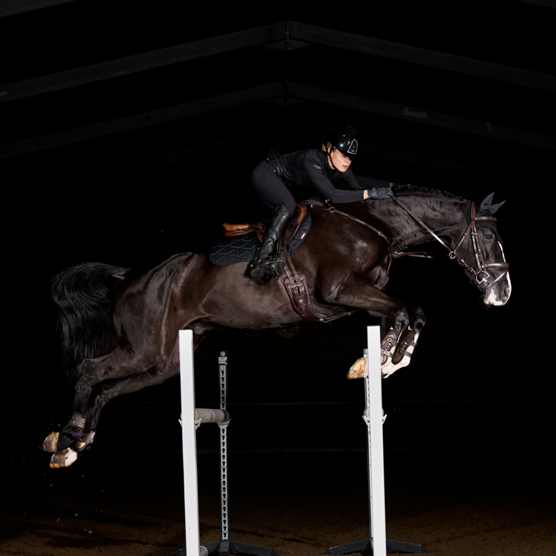 LeMieux ProForm Moulded Close Contact Pad - Black-6