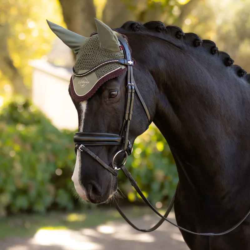 LeMieux Classic Fly Hood - Rosemary-1