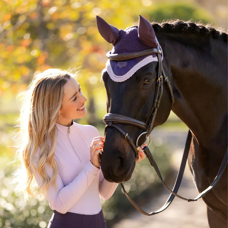 LeMieux Loire Fly Hood - Juniper-3