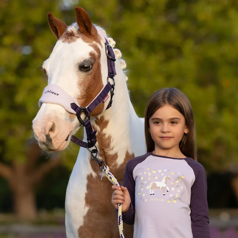 LeMieux Vogue Headcollar and Leadrope - Juniper-2