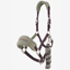 LeMieux Mini Vogue Headcollar and Leadrope - Damson