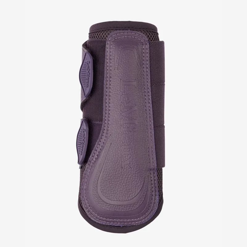 LeMieux Arika Mesh Brushing Boots - Juniper-1