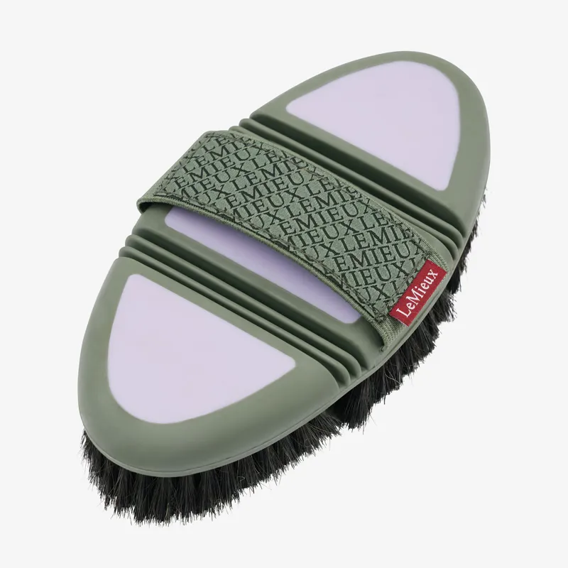 LeMieux Flexi Horse Hair Body Brush - Lilac