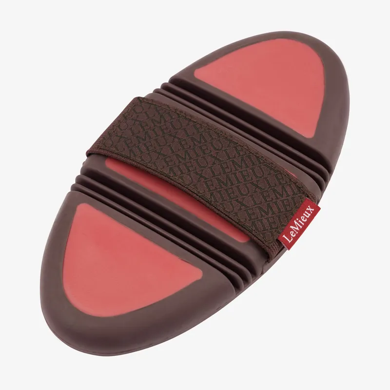 LeMieux Flexi Massage Brush - Cranberry