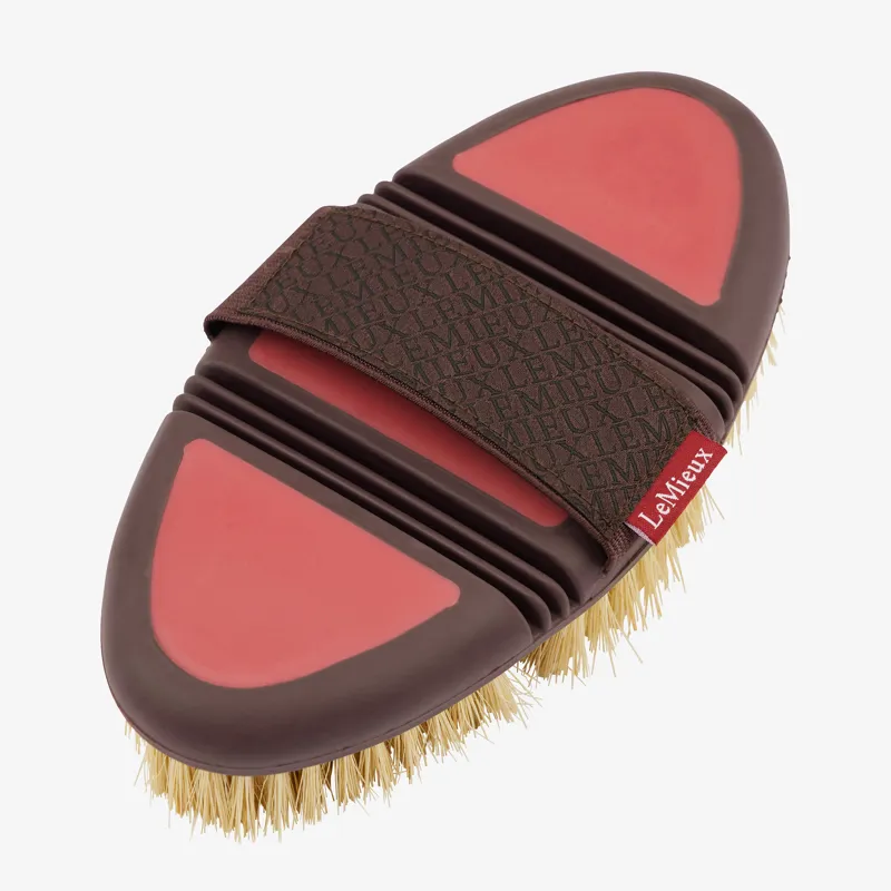LeMieux Flexi Scrubbing Brush - Cranberry
