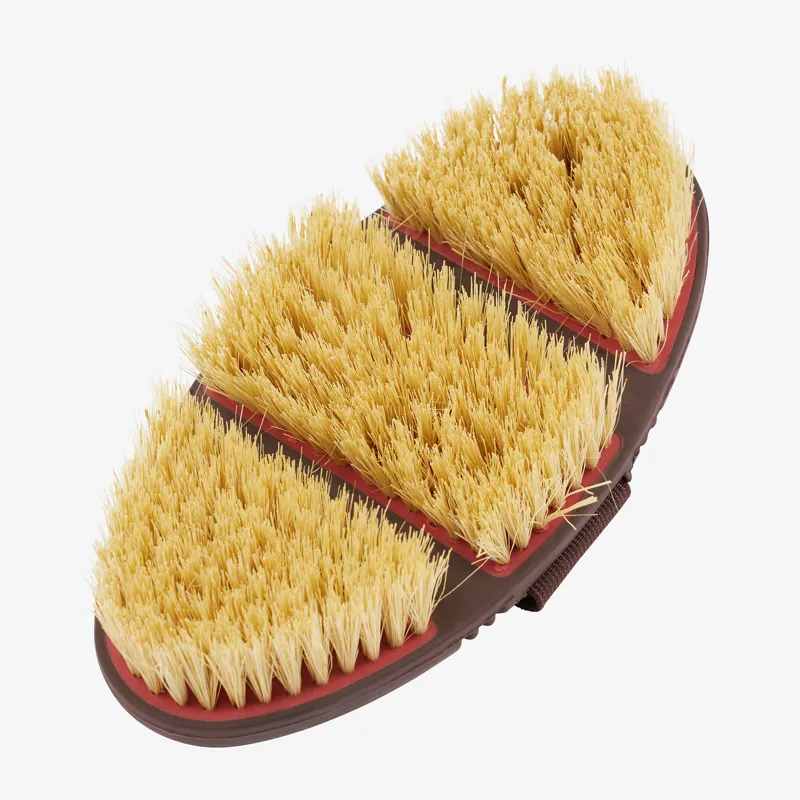LeMieux Flexi Scrubbing Brush - Cranberry-1