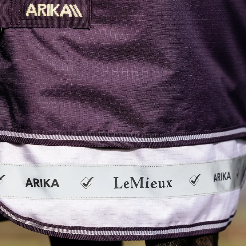 LeMieux Arika Ripstop 0g Turnout Rug - Juniper-6