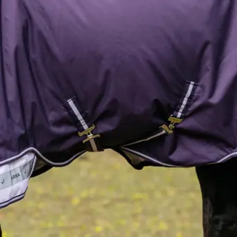 LeMieux Arika Ripstop 0g Turnout Rug - Juniper-5