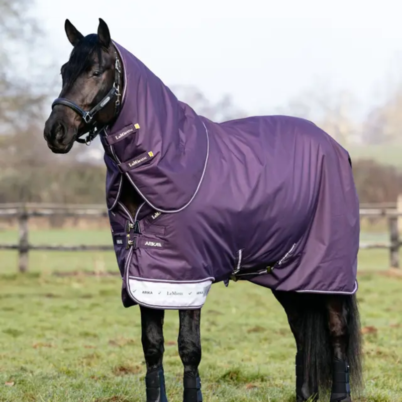 LeMieux Arika Ripstop 0g Turnout Rug - Juniper-3
