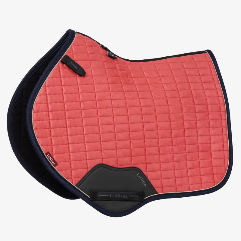 LeMieux Mini Suede Close Contact Square - Cranberry