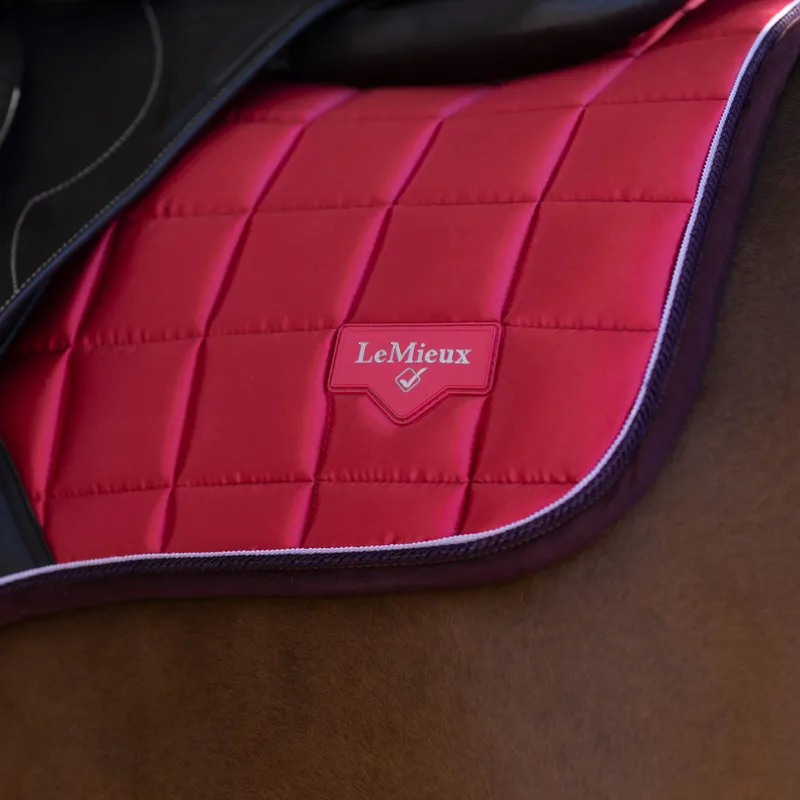 LeMieux Loire Classic Close Contact Square - Cranberry-1