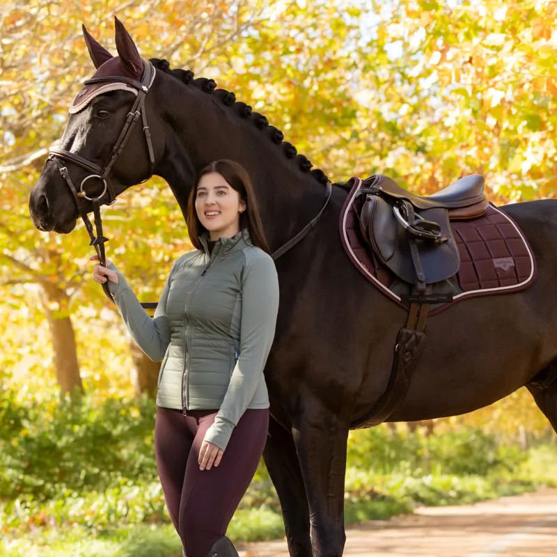 LeMieux Loire Classic Close Contact Square - Damson-2