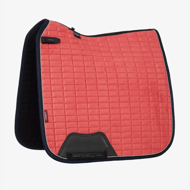 LeMieux Suede Dressage Square - Cranberry