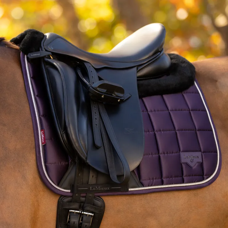 LeMieux Merino+ Loire Classic Dressage Square - Juniper-2