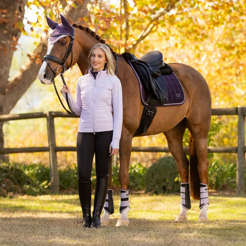 LeMieux Merino+ Loire Classic Dressage Square - Juniper-1