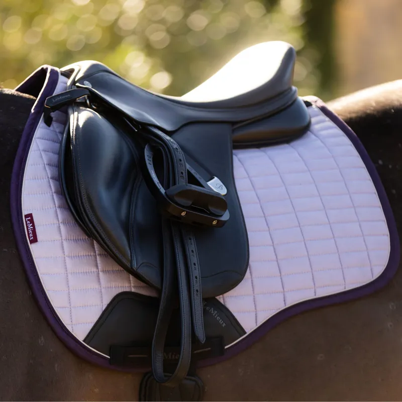 LeMieux Suede GP Square - Lilac-2