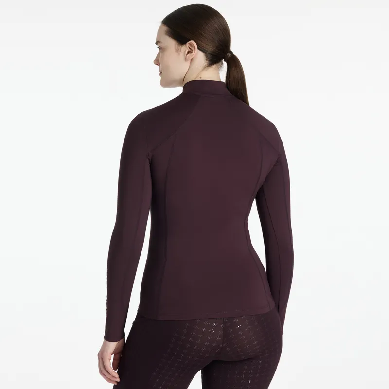 LeMieux Ladies Classique Base Layer - Damson-2