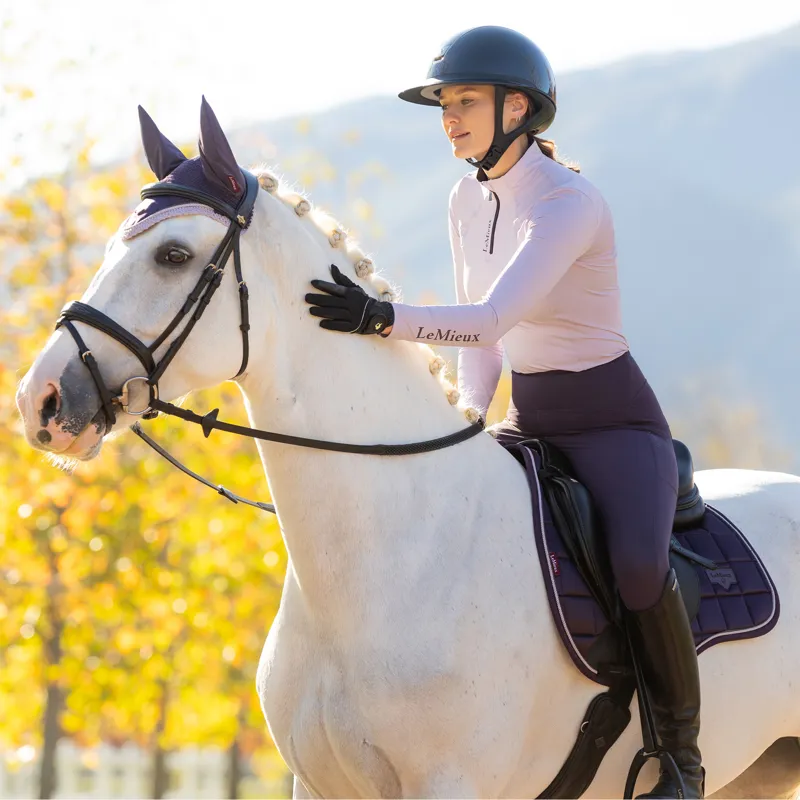 LeMieux Ladies Classique Base Layer - Lilac-4