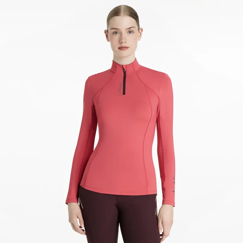 LeMieux Ladies Classique Base Layer - Cranberry-1