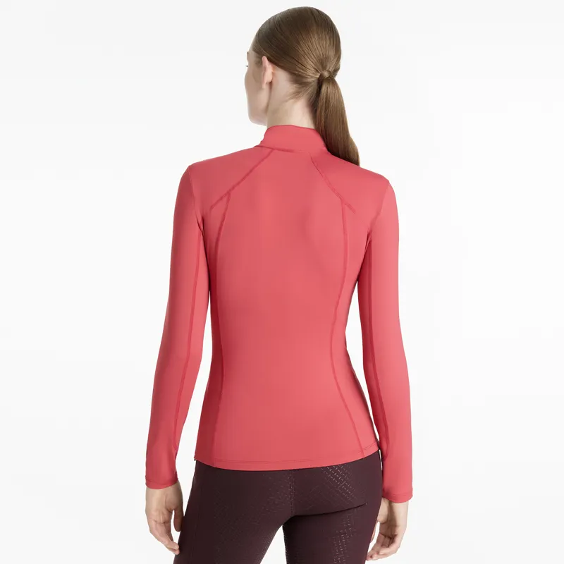 LeMieux Ladies Classique Base Layer - Cranberry-2