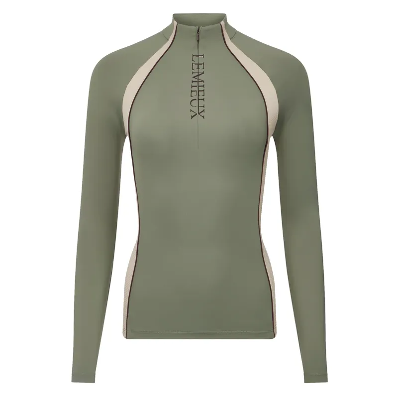 LeMieux Ladies Philippa Mesh Base Layer - Rosemary