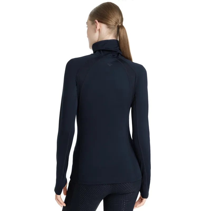 LeMieux Ladies Sara Snood Base Layer - Navy-2
