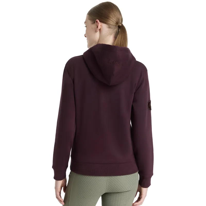 LeMieux Ladies Elspeth Hoodie - Damson-2