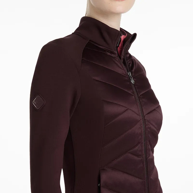 LeMieux Ladies Dynamique Jacket - Damson-2