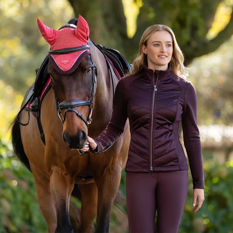 LeMieux Ladies Dynamique Jacket - Damson-3
