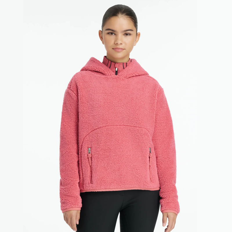 LeMieux Young Rider Avalon Hoodie - Cranberry