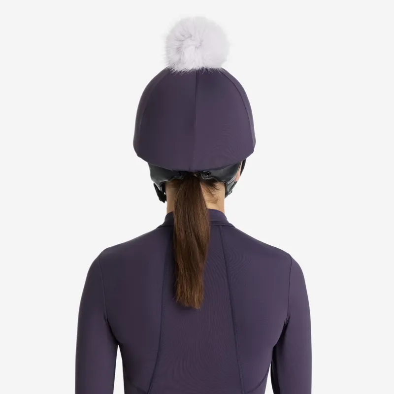LeMieux Classique Pom Hat Silk - Juniper-1