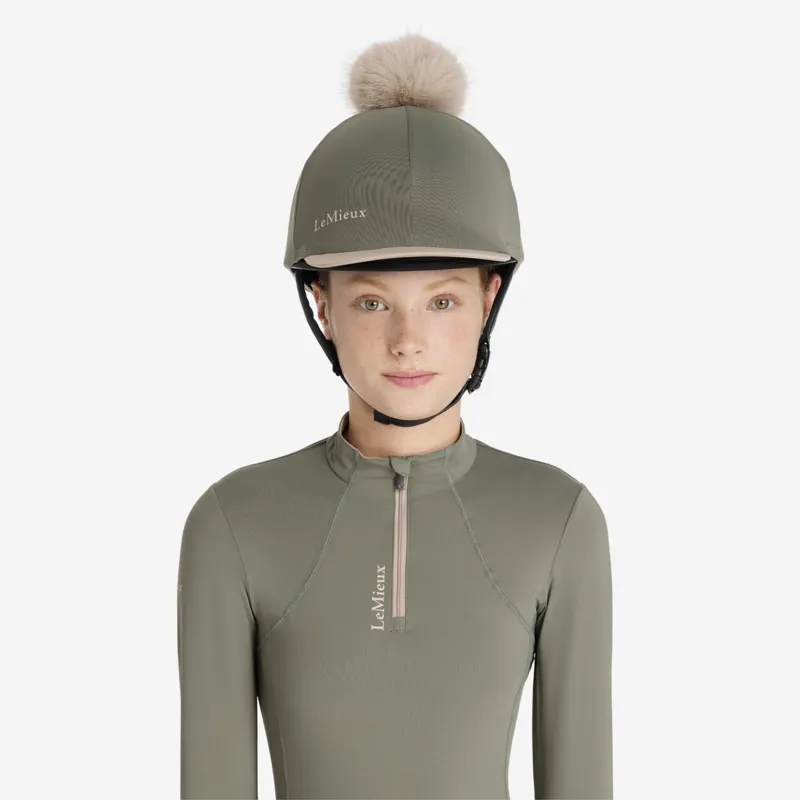 LeMieux Classique Pom Hat Silk - Rosemary