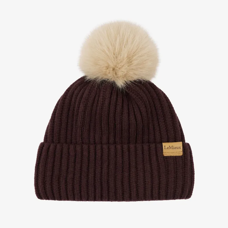 LeMieux Clara Rib Beanie - Damson