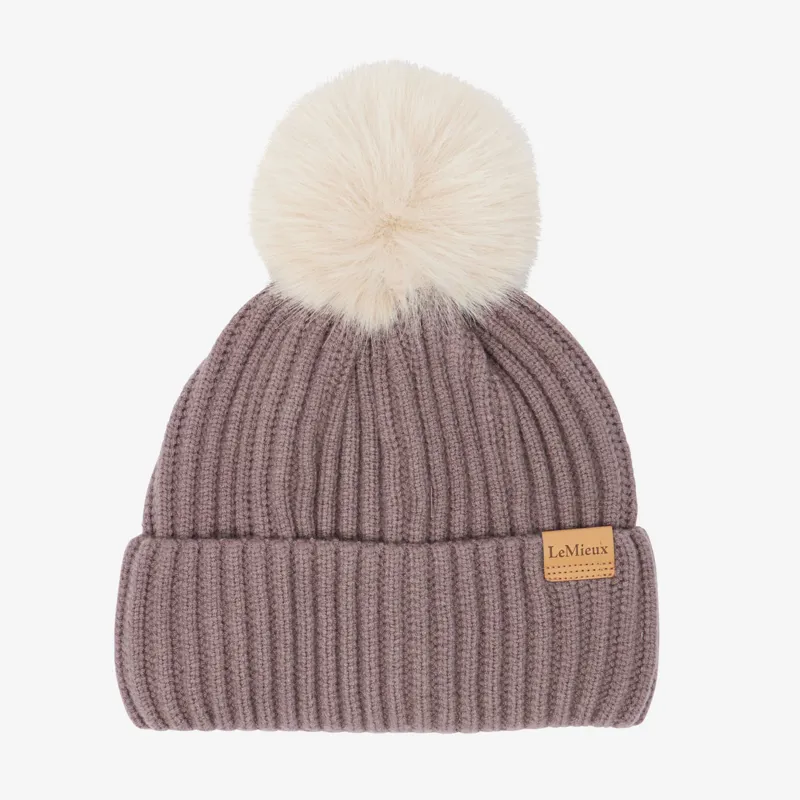 LeMieux Clara Rib Beanie - Walnut