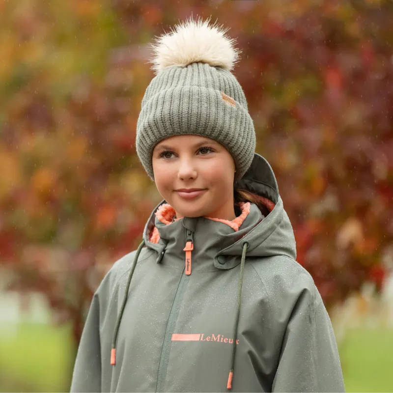 LeMieux Clara Rib Beanie - Rosemary-3