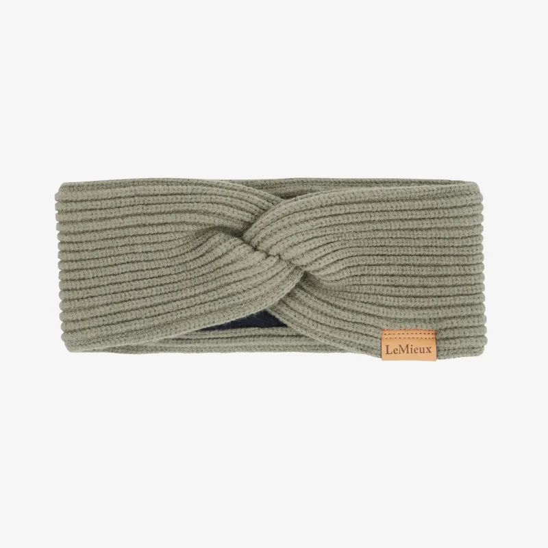 LeMieux Clara Rib Knot Headband - Rosemary
