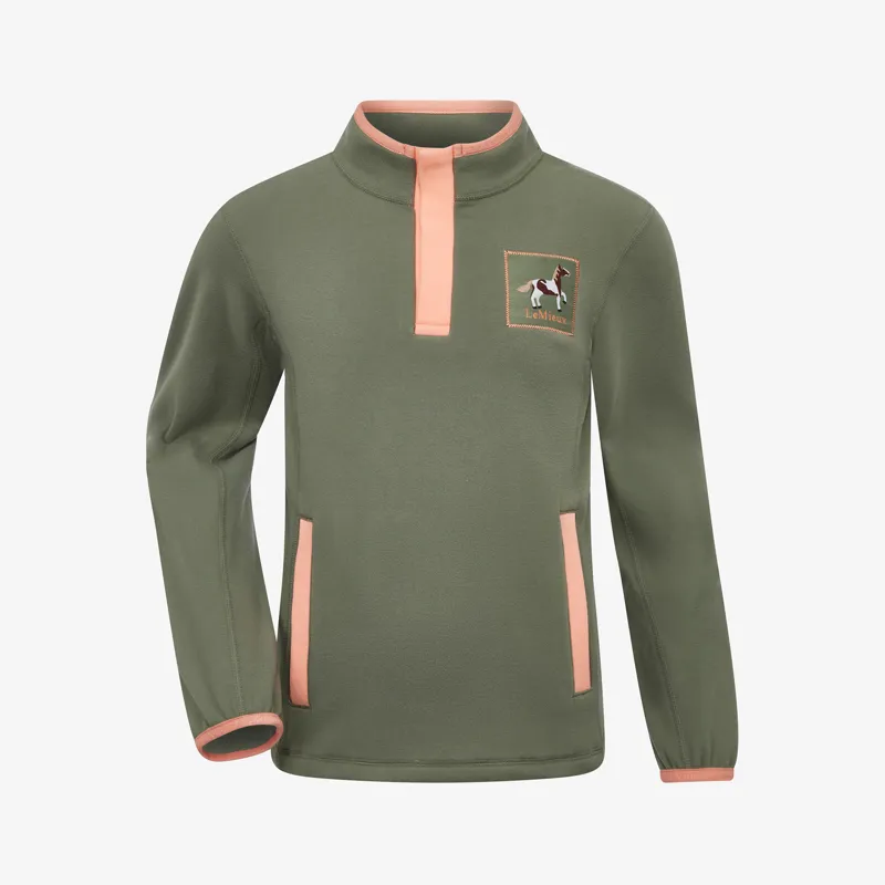 LeMieux Mini Mae Popper Fleece - Rosemary