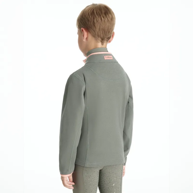 LeMieux Mini Mae Popper Fleece - Rosemary-2